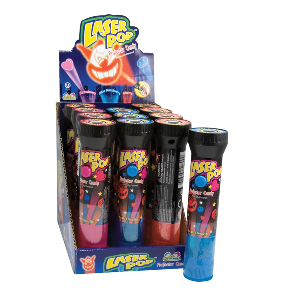 Kidsmania Laser Pop Projector Candy 0.71oz