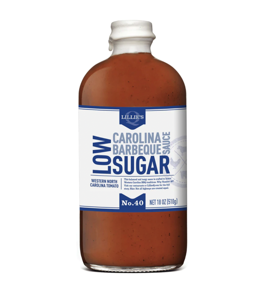 Lillie's Q Low Sugar Carolina BBQ Sauce 18oz