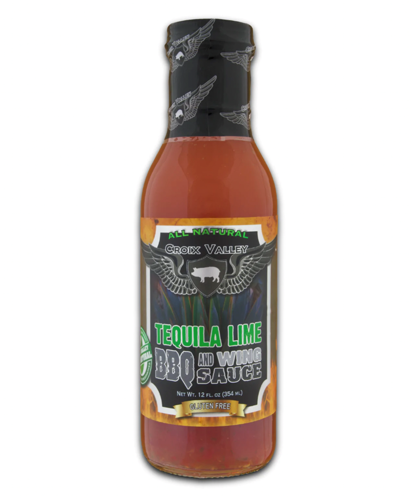 Croix Valley Tequila Lime BBQ & Wing Sauce 12oz (BEST BY: DEC 24)
