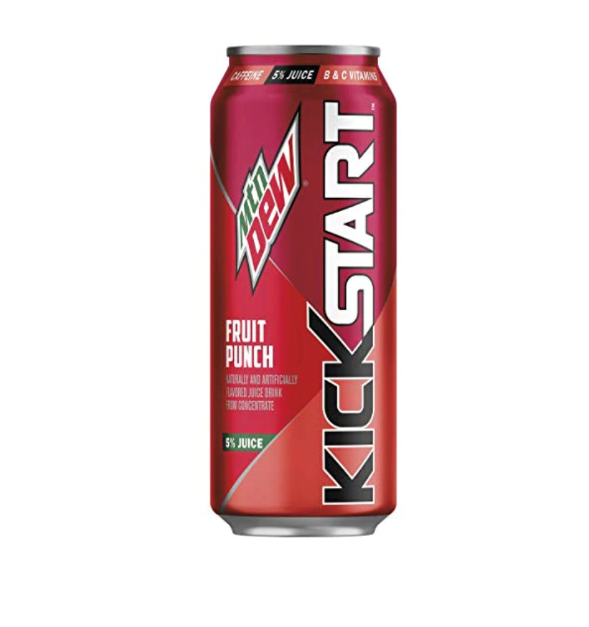 Mountain Dew Kickstart Fruit Punch 16oz