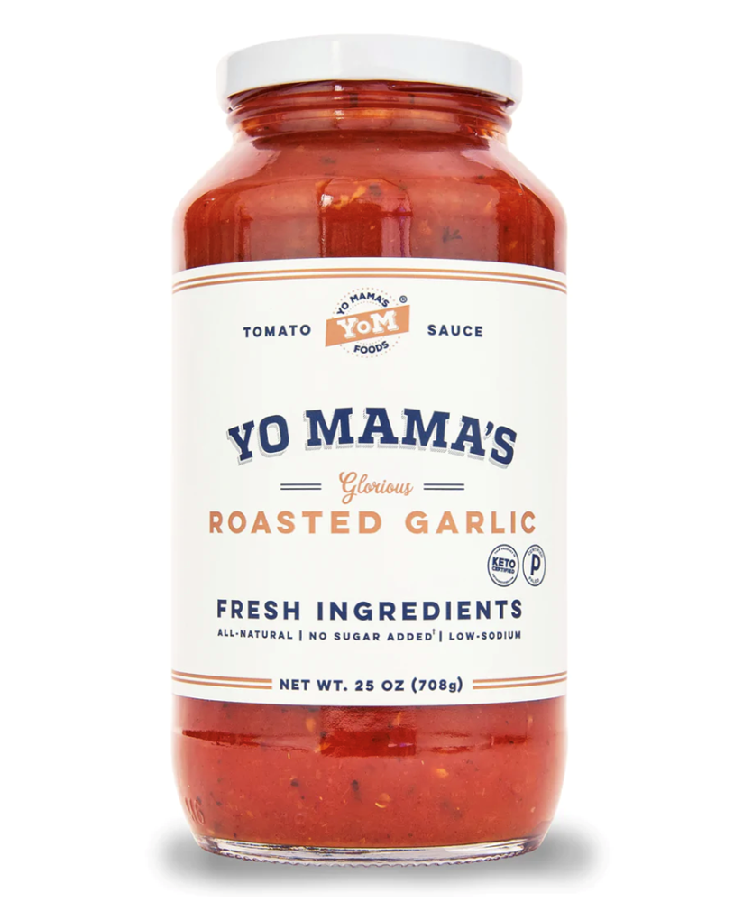 Yo Mama's Glorious Roasted Garlic Pasta Sauce 708g