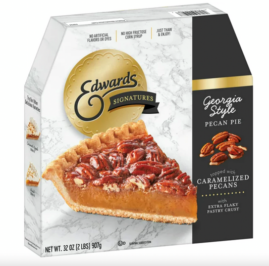 Edwards Georgia Style Pecan Pie Frozen 32oz [Click & Collect Only]