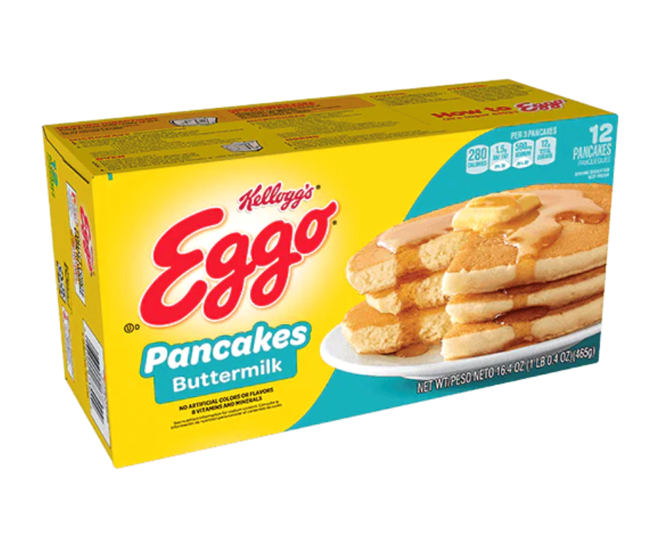 Eggo Buttermilk Pancakes 14.8oz [Click & Collect Only]