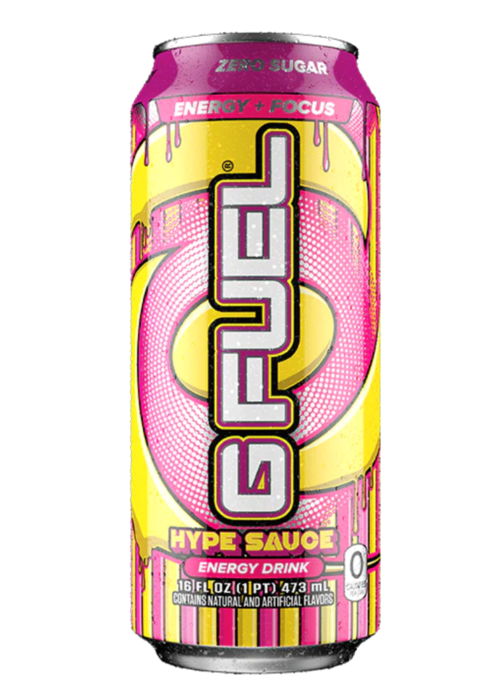 G FUEL Hype Sauce Energy Drink 16oz