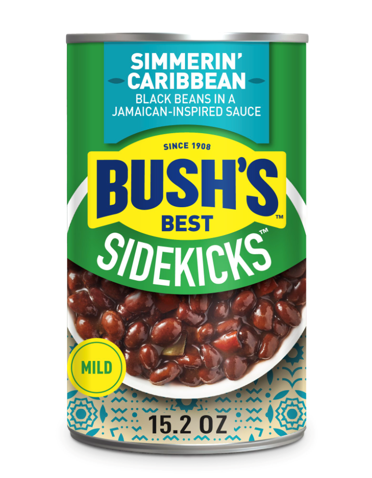 Bush's Sidekicks Simmerin' Caribbean 15.2oz (BEST BUY: AUGUST 2024)
