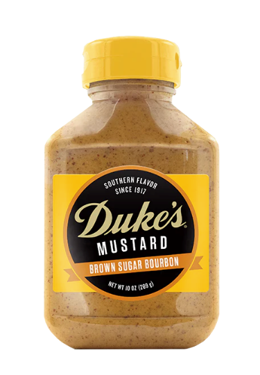 Duke's Brown Sugar Bourbon Mustard 10oz (BEST BY: JUN 2025)