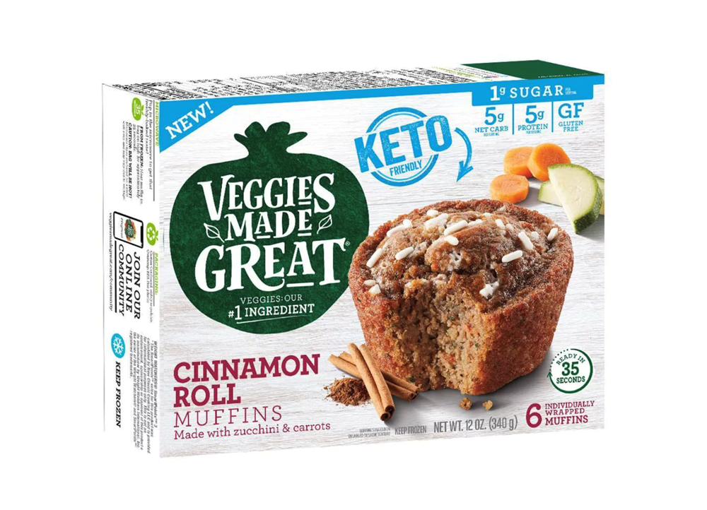 Veggies Made Great Cinnamon Roll Keto Muffins [Click & Collect Only] 12oz
