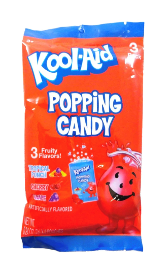 Kool Aid Popping Candy 3pk
