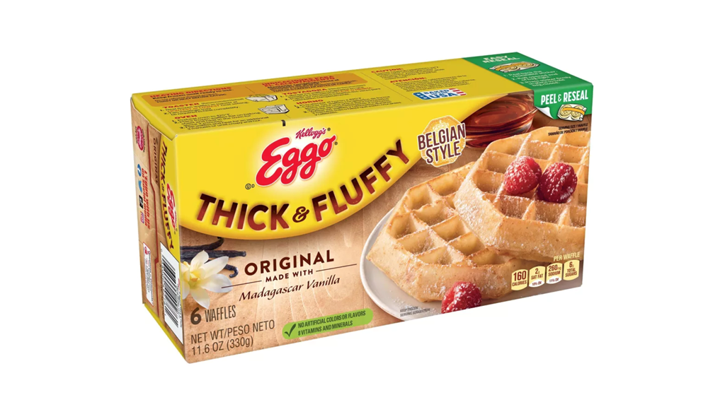 Eggo Thick & Fluffy Original Waffle [Click & Collect Only] 11.6oz
