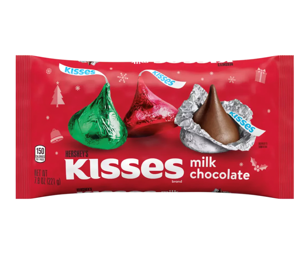 Hershey's Kisses Holiday Milk Chocolate 7.8oz