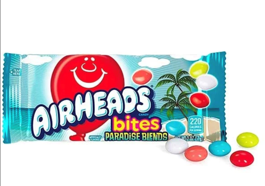 Airheads Bites Paradise Blend 2oz (BEST BY: JAN 2025)