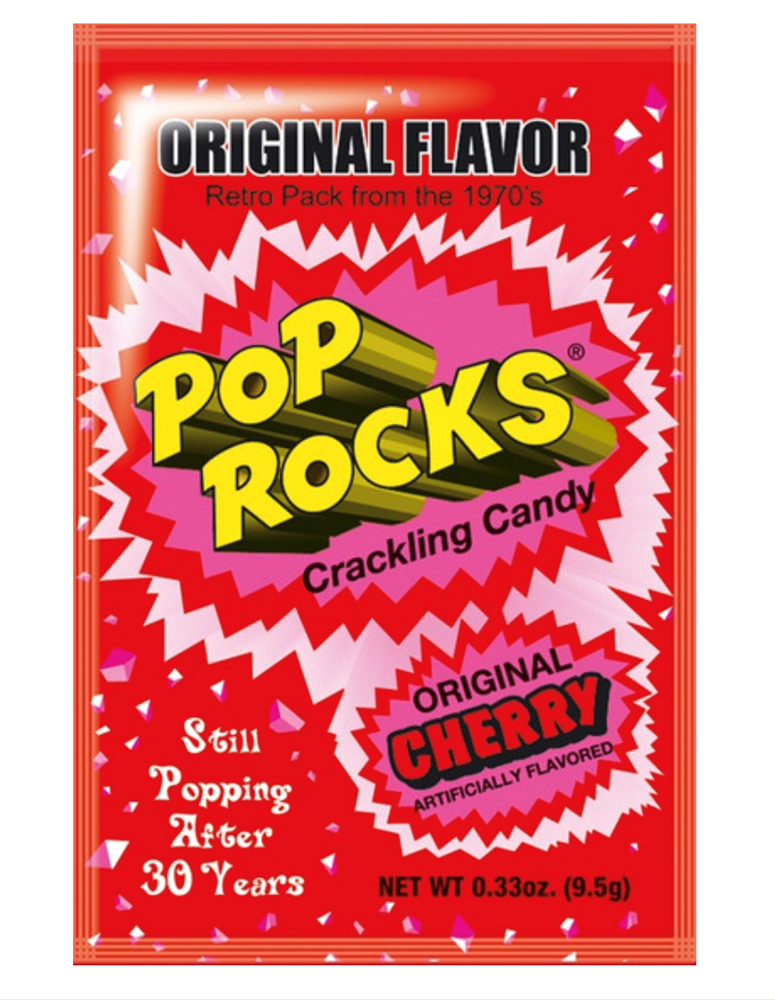 Pop Rocks Original Cherry Crackling Candy 0.33oz