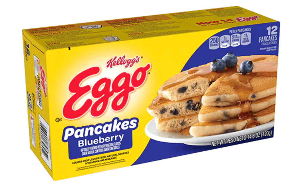 Eggo's Blueberry Pancakes [Click & Collect Only] 14.8oz