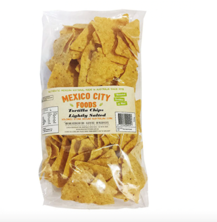Mexico City Foods Tortilla Chips Lightly Salted 300g