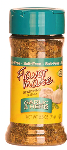 Flavor Mate Garlic and Herb Seasoning Blend