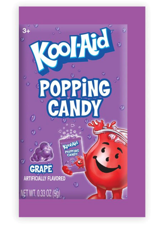 Kool-Aid Grape Popping Candy 0.33oz