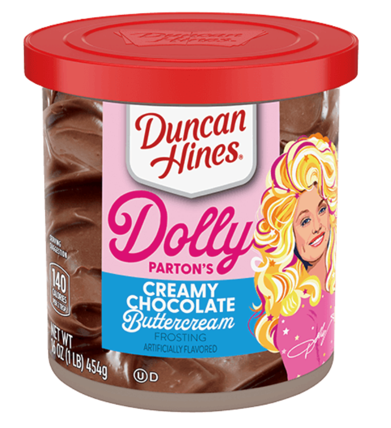 Dolly Parton's Creamy Chocolate Buttercream 16oz (BEST BY: AUG 2023)