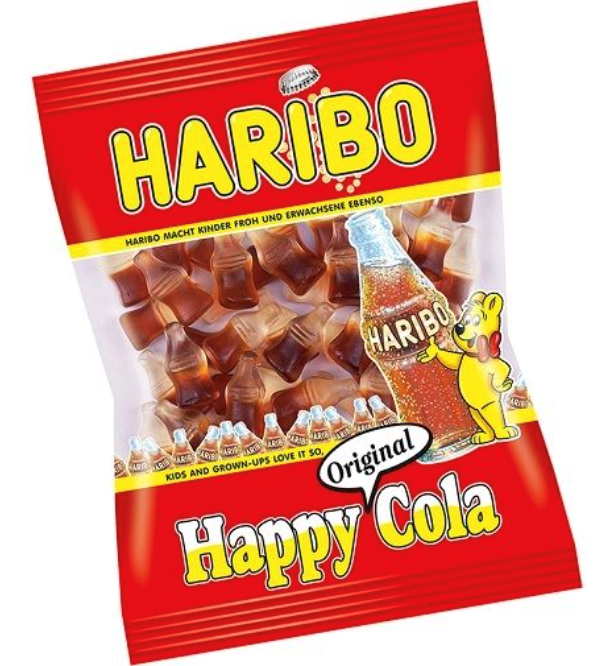 Haribo Happy Cola Gummi Bag 5oz (BEST BY: MAY 2025)
