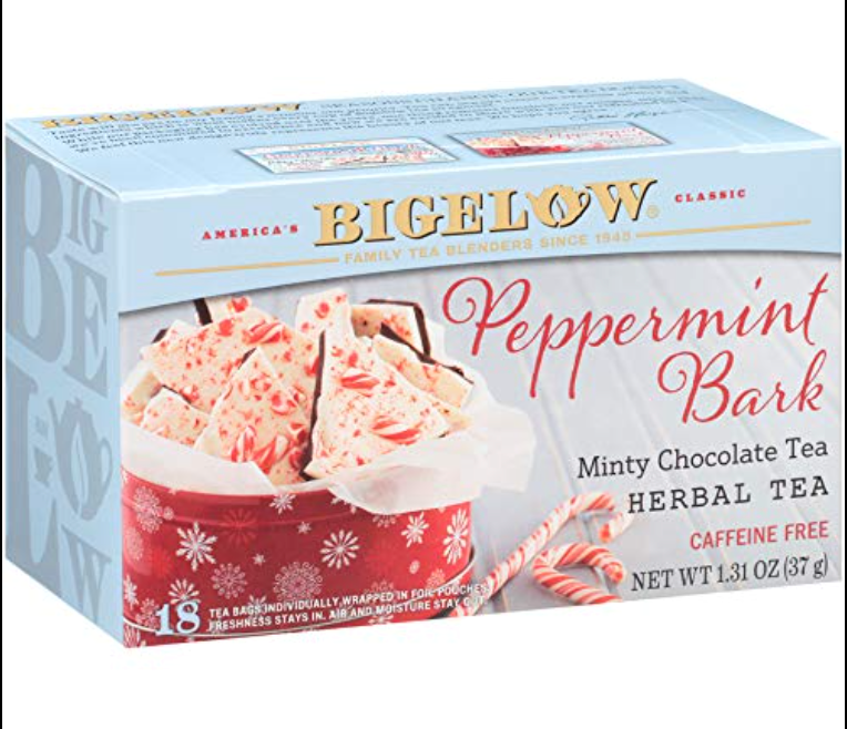 Bigelow Peppermint Bark Minty Chocolate Tea 18ct