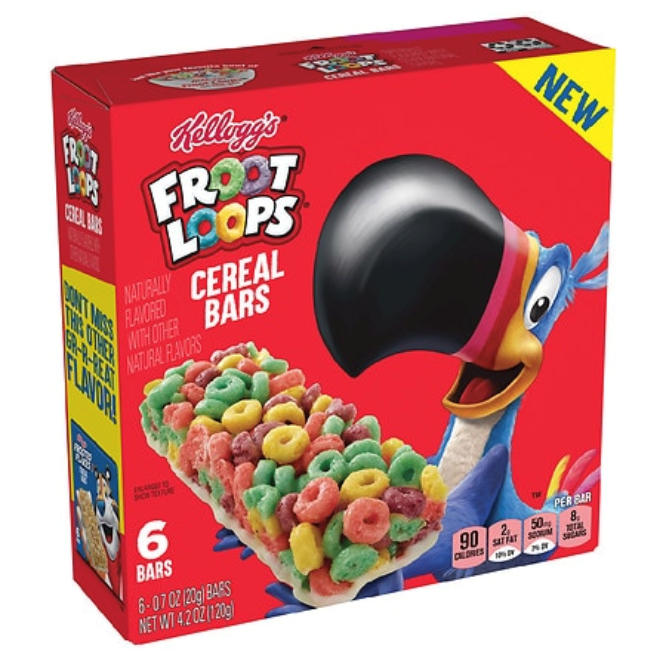 Froot Loops Original Chewy Cereal Bars 4.2oz