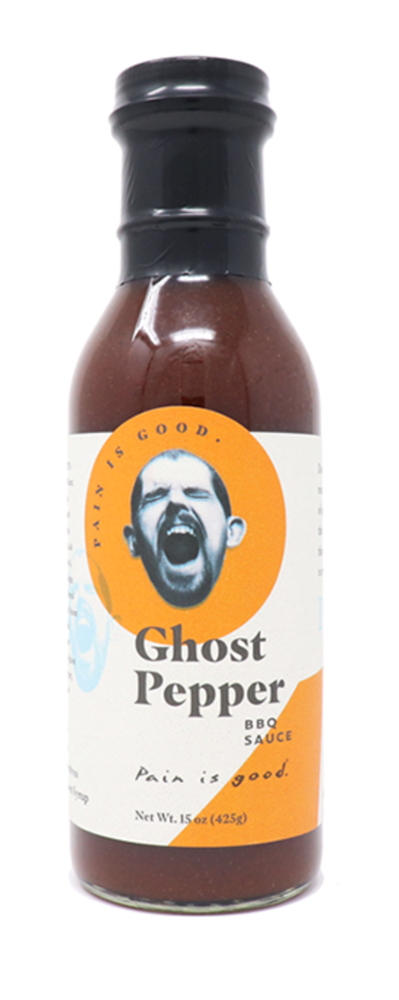 Pain is Good Ghost Pepper BBQ Sauce 15oz