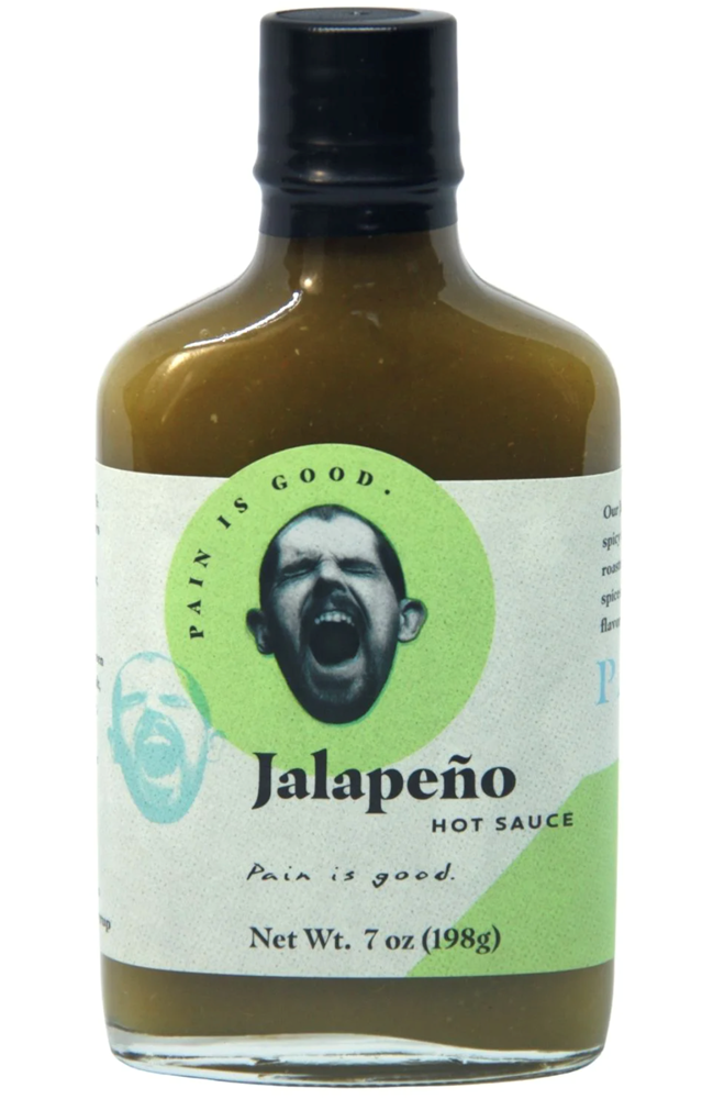 Pain is Good Jalapeño Hot Sauce 7oz