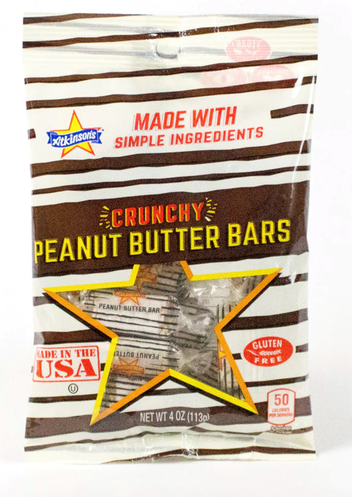 Crunchy Peanut Butter Bars 4oz