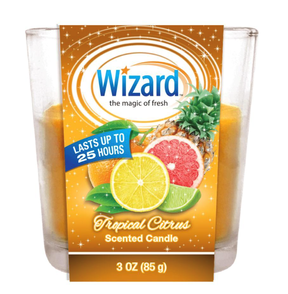 Wizard Tropical Citrus Candle 3oz