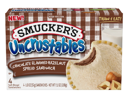 Smucker's Uncrustables Hazelnut [Click & Collect Only] 7.2oz