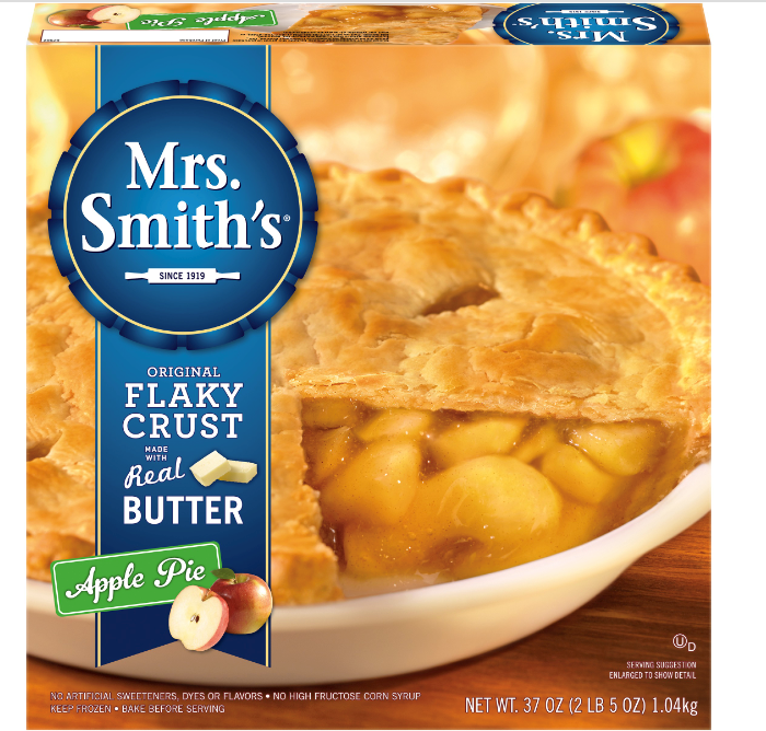 Mrs. Smith's Original Flaky Crust Dutch Apple Pie 37oz [Click & Collect Only]