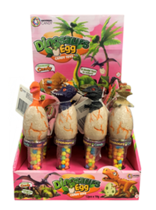 Dinosaurs Egg Candy Toy 10g (BEST BY: JUL 2024)