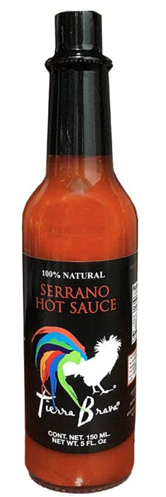 Tierra Brava Serrano Hot Sauce 5oz (BEST BY: MAY 25)
