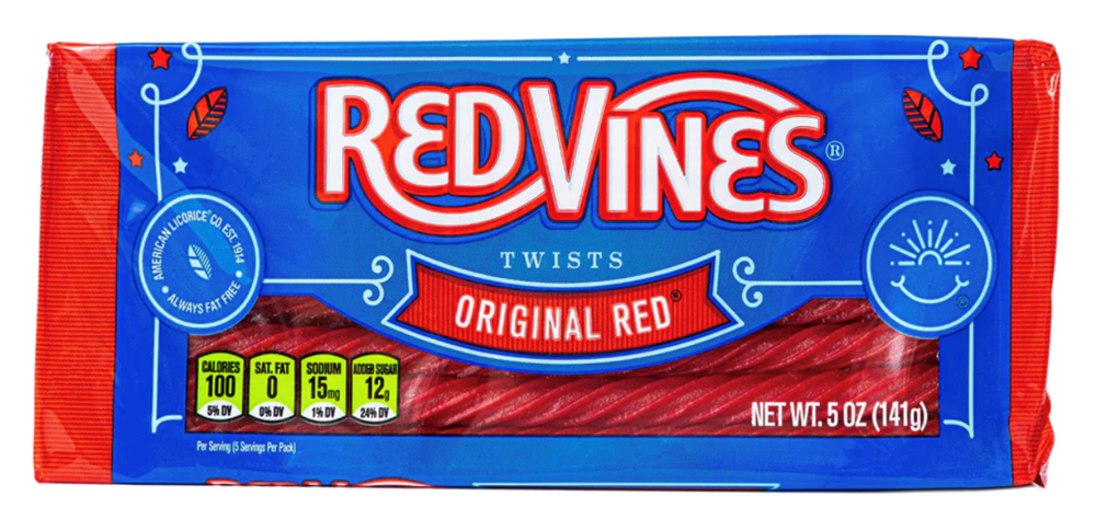 Red Vines Blue Raspberry Red Vines Original Red Twists 5oz – USAFoods