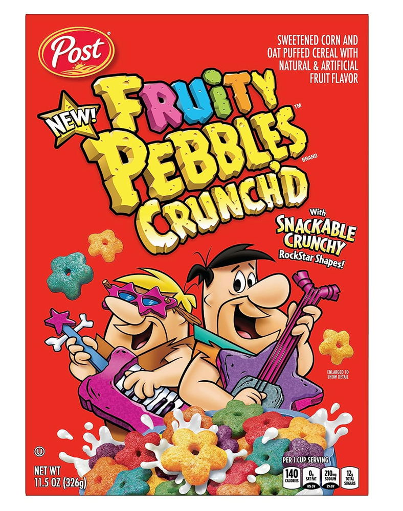 Post Fruity Pebbles Crunch'd 11.5oz