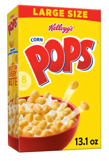 Kellogg's Corn Pops Cereal 13.1oz