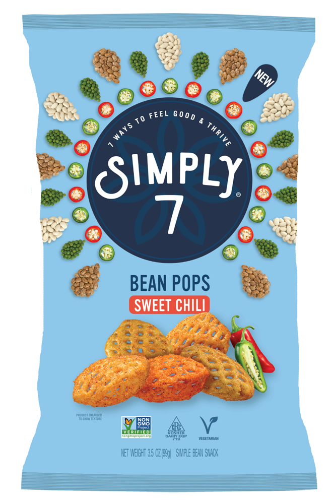Simply 7 Sweet Chili Bean Pops 3.5oz