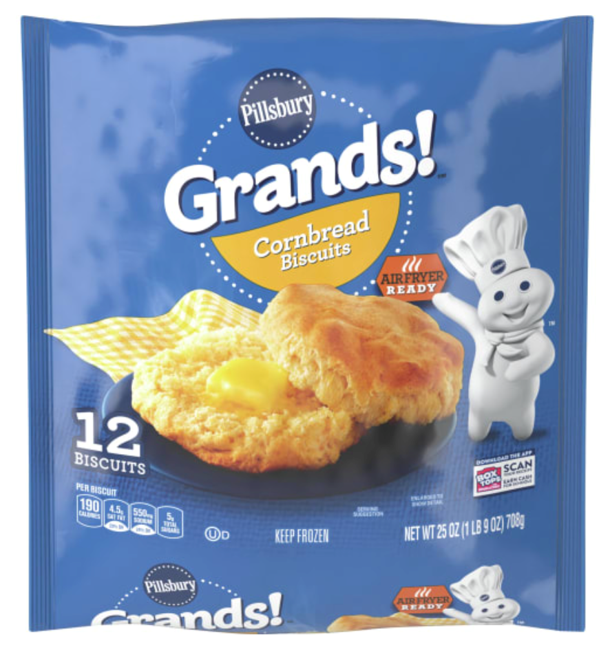 Pillsbury Grands! Cornbread Biscuits 25oz [Click & Collect Only]