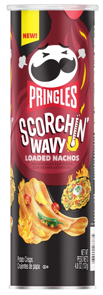 Pringles Wavy Scorchin' Loaded Nachos 5oz