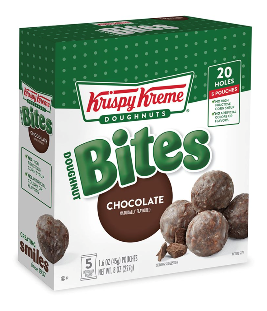 Krispy Kreme Doughnut Bites Chocolate 8oz