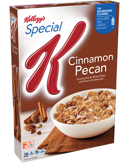 Kellogg's Special K Cinnamon Pecan 12.1oz (BEST BY: MAY 2024)