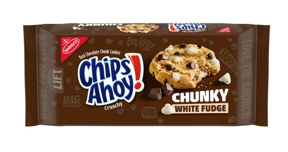 Chips Ahoy! White Fudge Chunky Cookies 11.75oz USAFoods