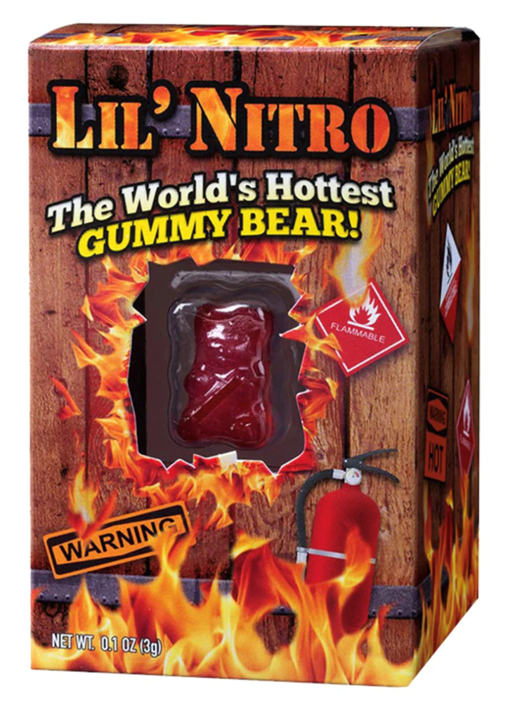 The World's Hottest Gummy Bear 1pk