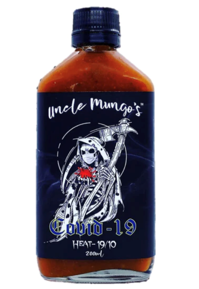 Uncle Mungo's Covid-19 Hot Sauce 6.7oz