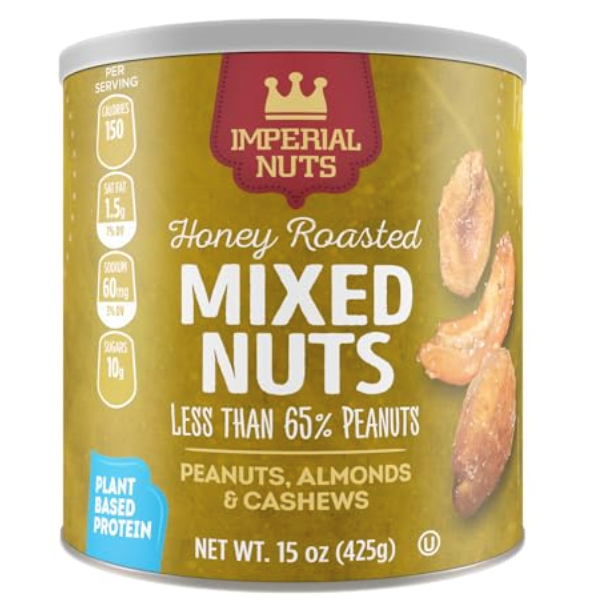 Imperial Nuts Honey Roasted Mixed Nuts 15oz – USAFoods