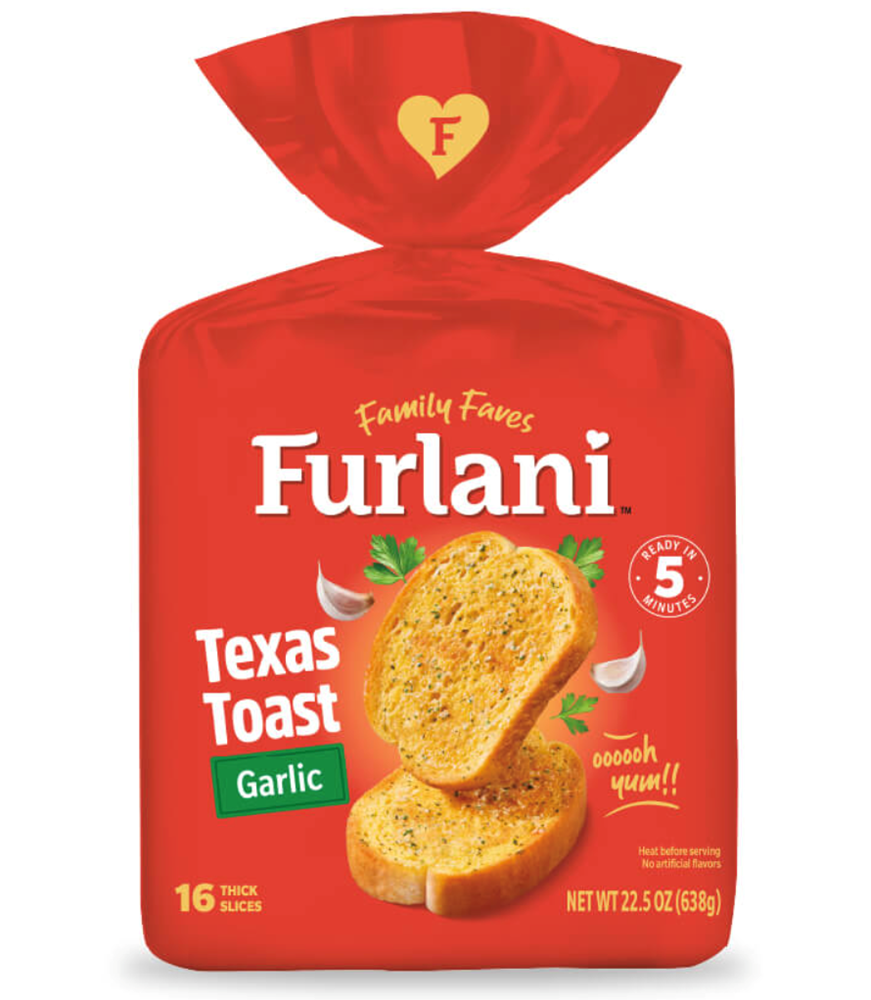Furlani Foods Texas Garlic Toast 16ct (Click & Collect Only)