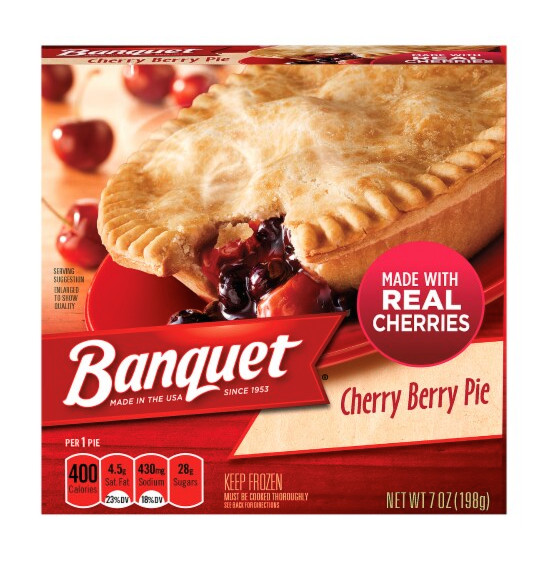 Banquet Frozen Cherry Pie 7oz (Click & Collect Only)