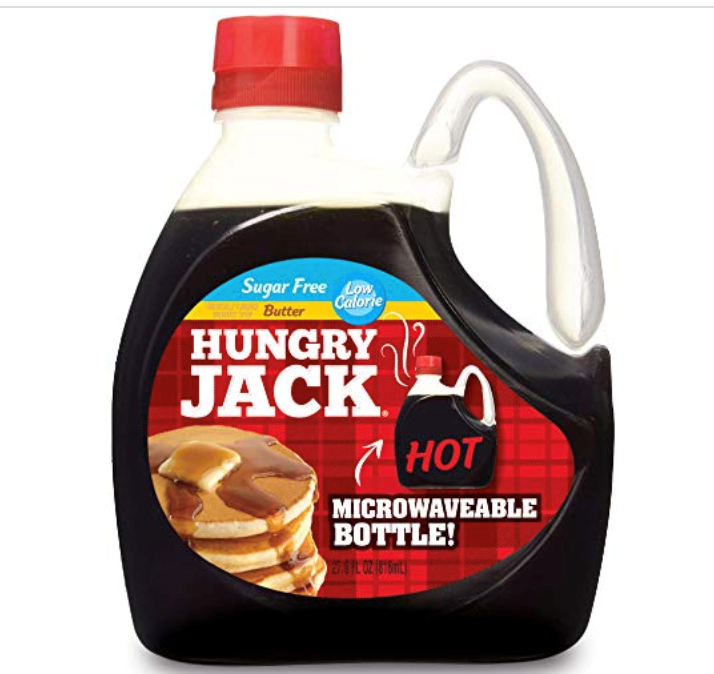 Hungry Jack Sugar Free Syrup 27.60oz (BEST BY: JUL2024)