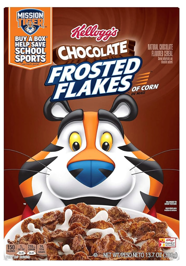 Chocolate Frosted Flakes 13.7oz (BEST BY: MAR 2024)
