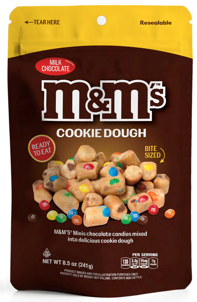 M&M Cookie Dough Bites 8.5oz