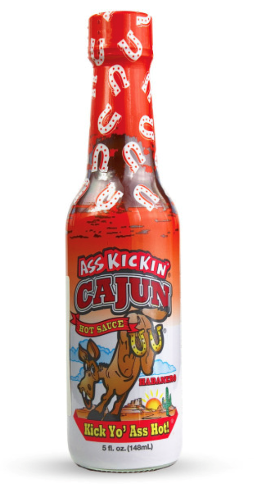 Ass Kickin' Carolina Reaper Cajun Hot Sauce 5oz